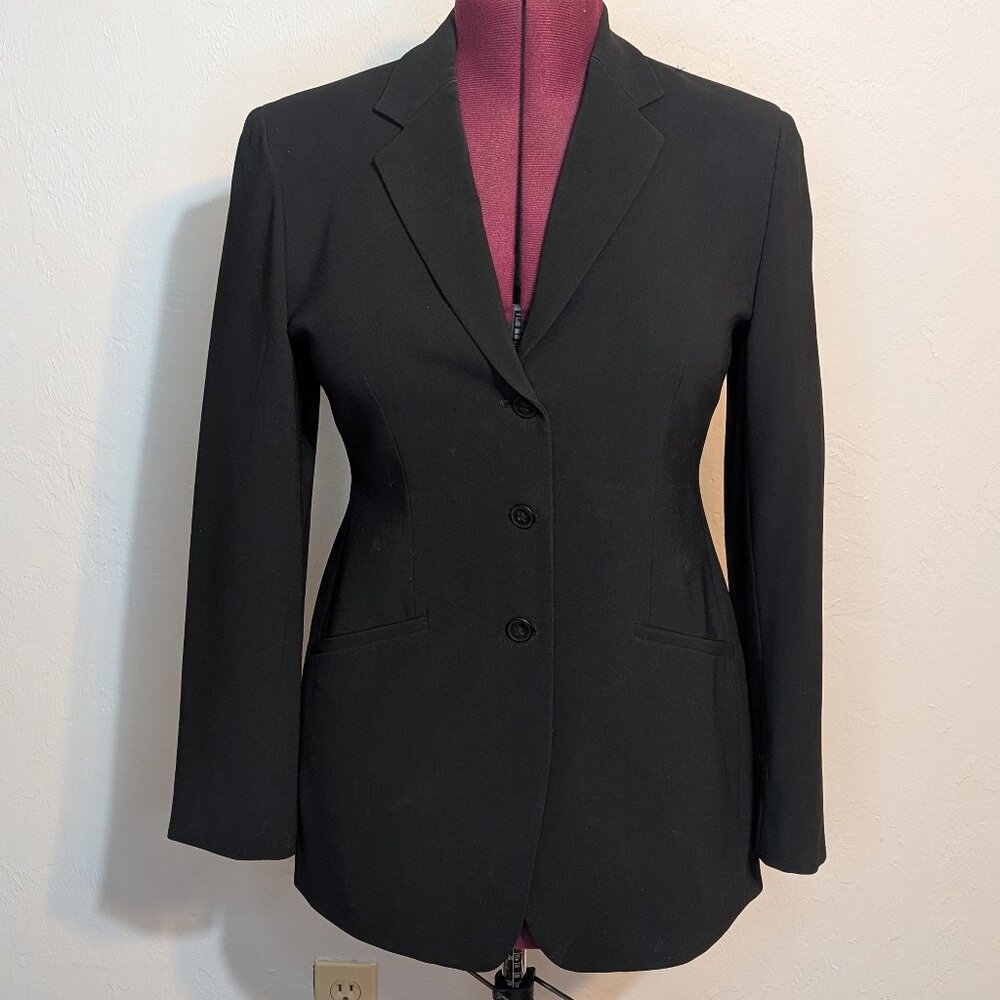 Jones New York Platinum Blazer, Size 6, Black